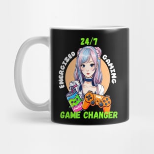 Energized Gaming girl Game changer Mug